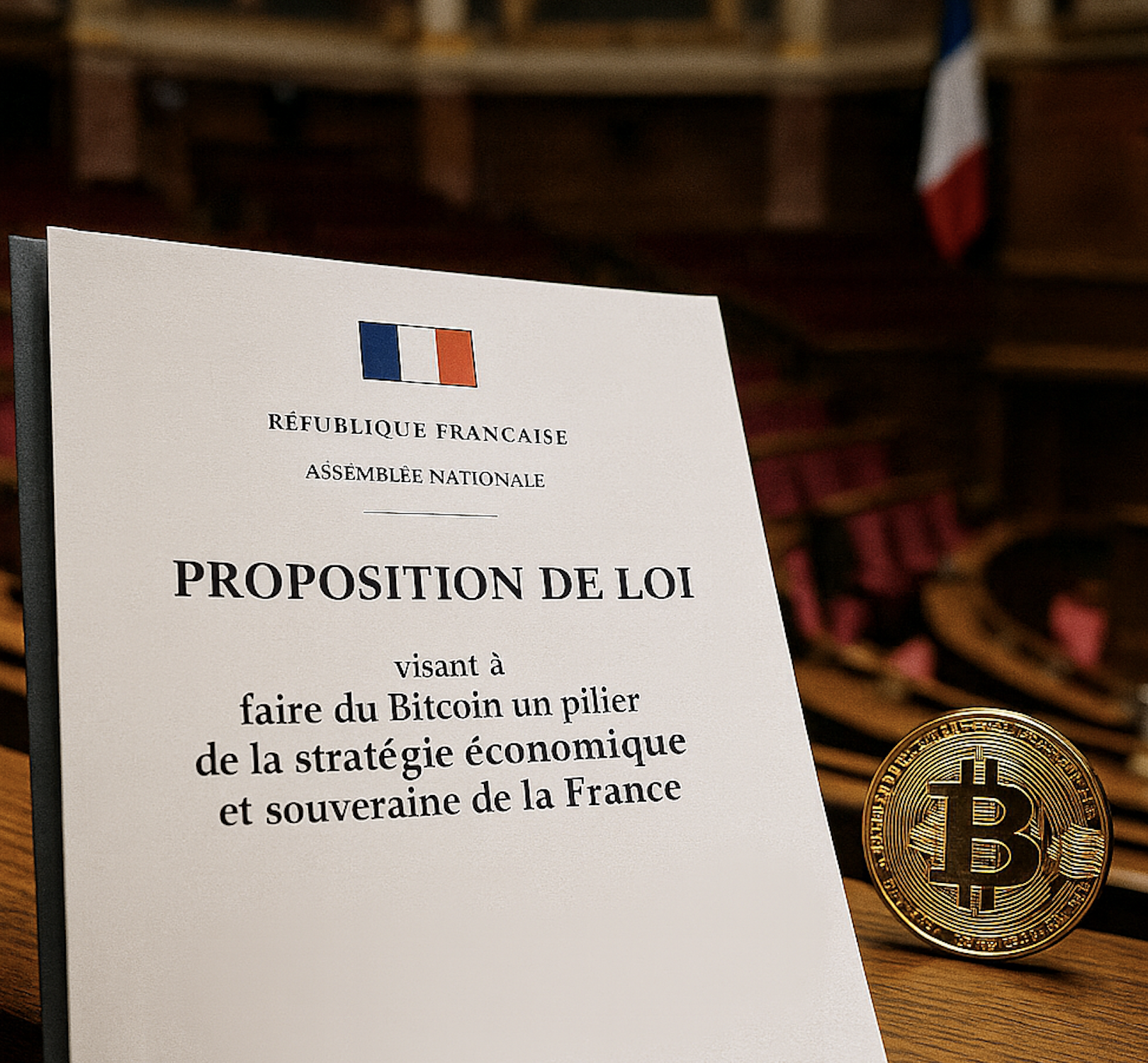 Projet de loi : Bitcoin comme pilier stratégique et économique de la France ?
